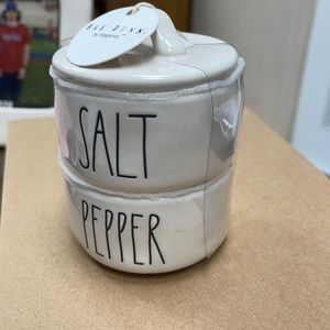 New Rae Dunn salt and pepper containers